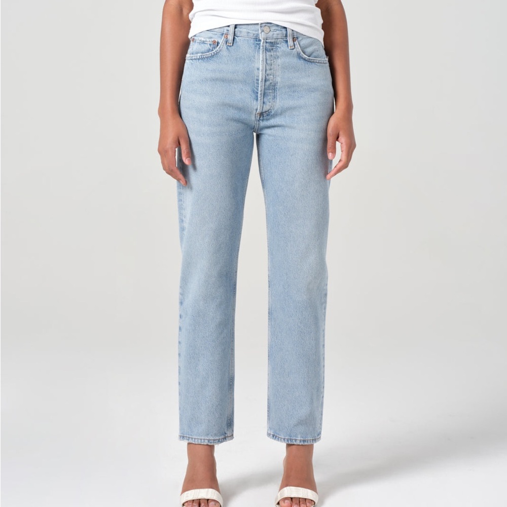 AGOLDE Women's Light Blue 90s Jeans Size 25